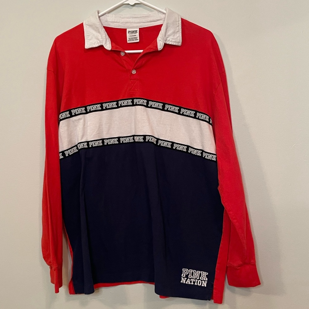 Brand: VS PINK | Size: L | Color: red/white/blue